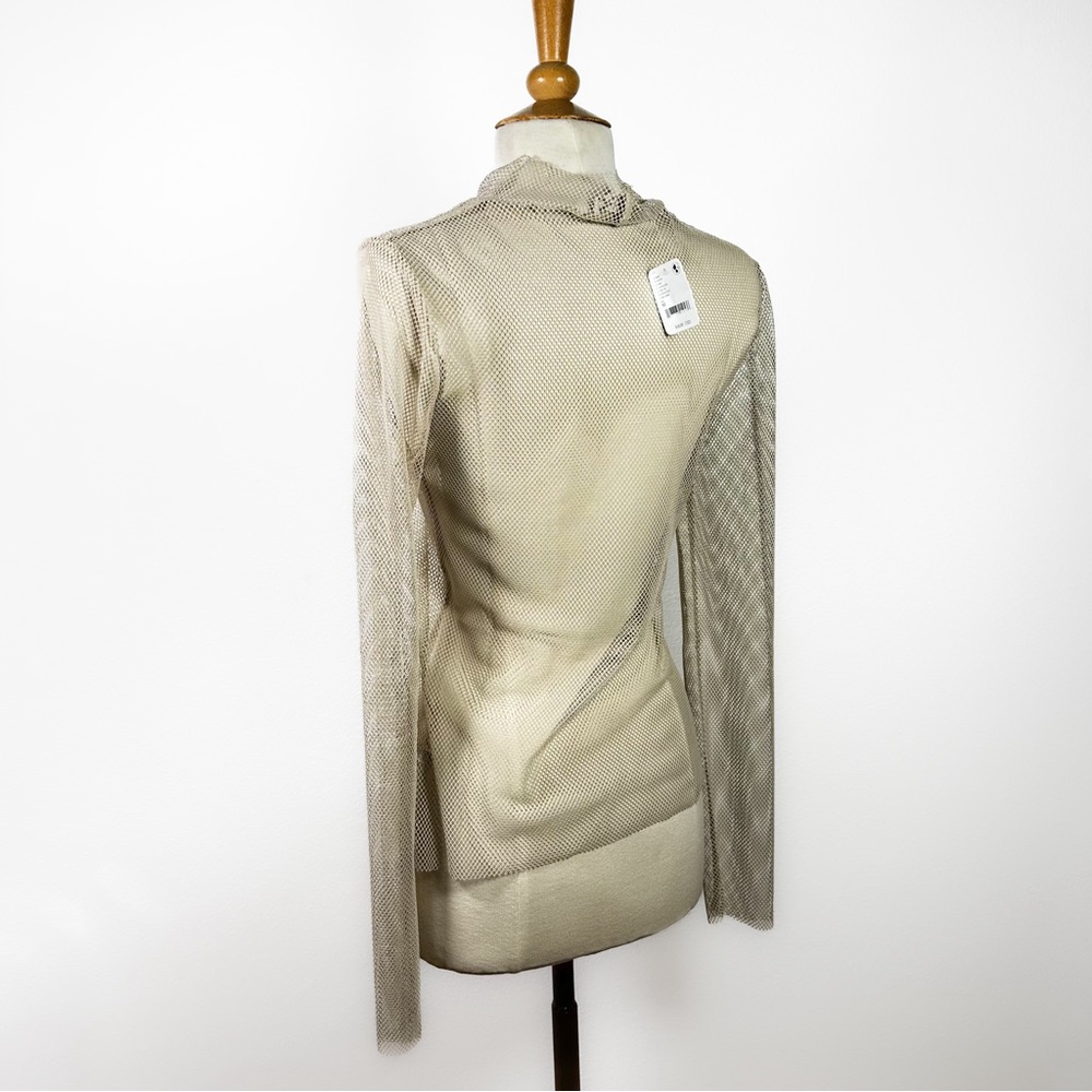 NWT Free People City Lights Layering Top in Sand Jam size Medium - Picture 7 of 9